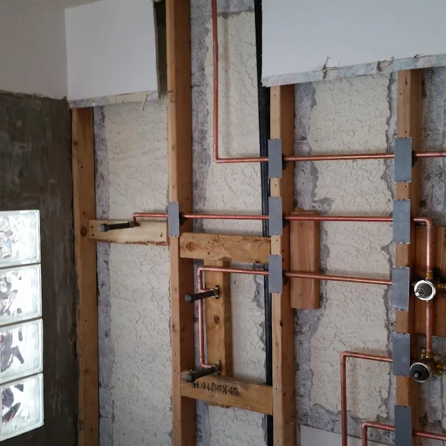 Copper pipe installation for Burst Pipe Repair in Manistee